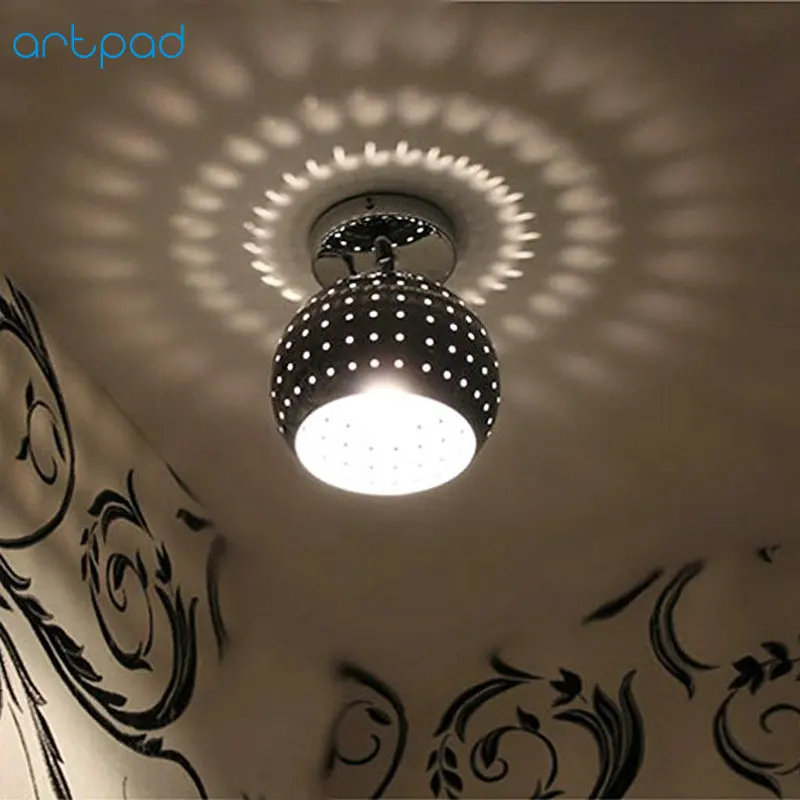 Billig Artpad Modernen Kuppel Decke Lichter E27 Oberfläche Montieren Mini LED Decken Lampe für Wohnzimmer Flur Gang Hotel Balkon Schlafzimmer