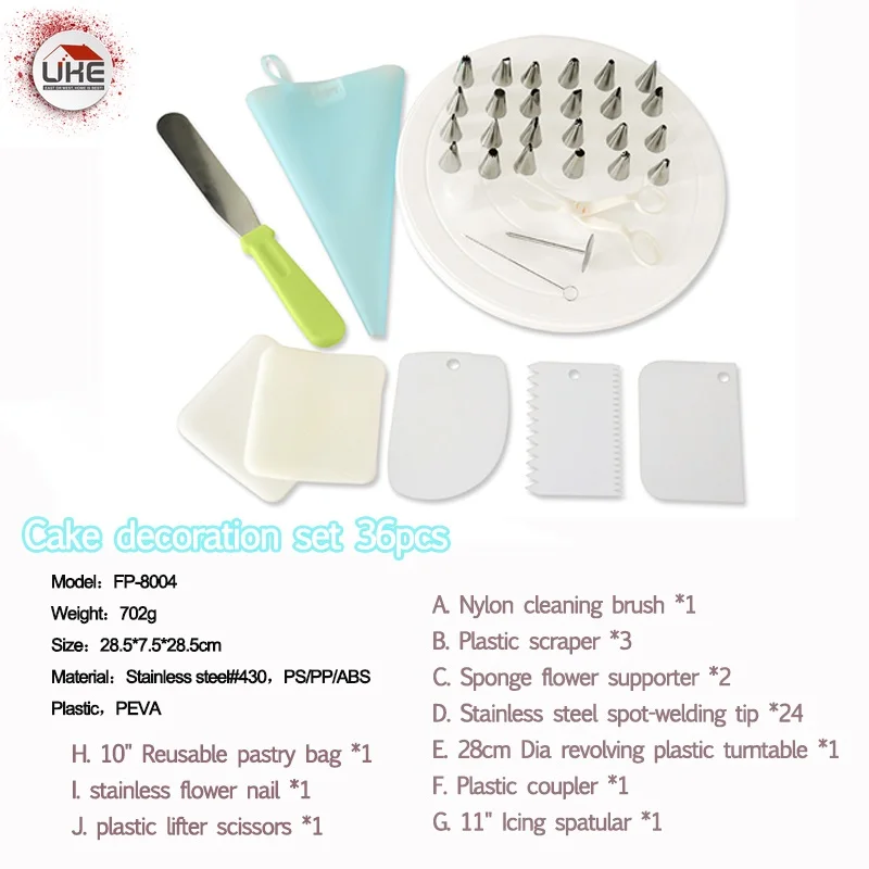 CAKE mould diy set  (4)