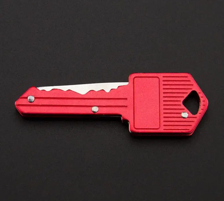 100 шт/партия переносной ключ складной нож карманный нож-брелок нож Овощечистка мини брелок для кемпинга нож инструмент
