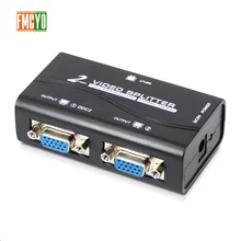 купить! Kvm Splitter VGA 2 порта USB 2.0 KVM Splitter 1440P VGA SVGA Переключатель Splitter Box для клавиату Лучший!