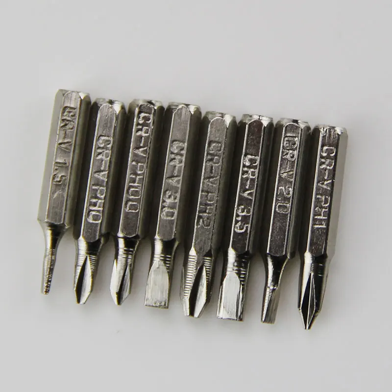 

8 in 1 Aluminum Precision Screwdriver Set Pen Mini Torx Slotted Screw Driver Multi-Tool For Phone HVR88