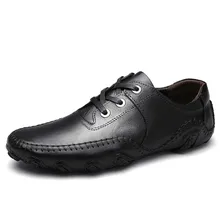 Мужские повседневные туфли на плоской подошве; летние дышащие повседневные туфли; мужские лоферы без застежки; chaussure homme; большие размеры 38-48; цвет коричневый, черный