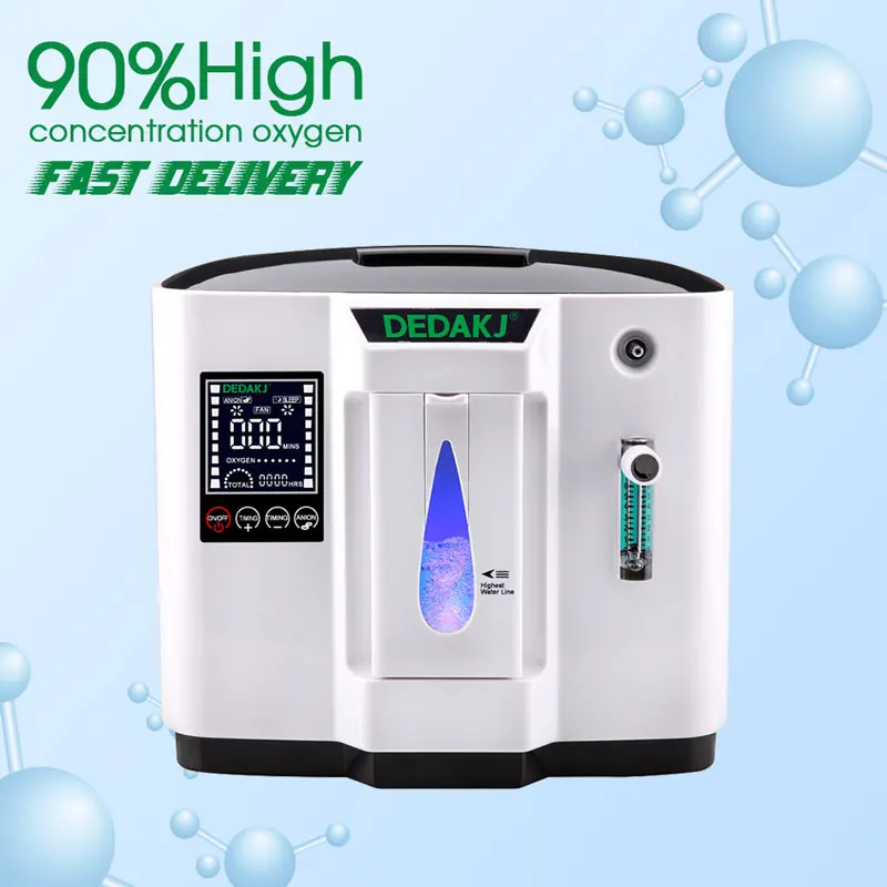 Kaufen DEDAKJ DDT 1A DDT 1B AC110V 220 V Einstellbare Portabl Sauerstoff Konzentrator Maschine Generator Luftreiniger Hause Nicht Batterie Powered