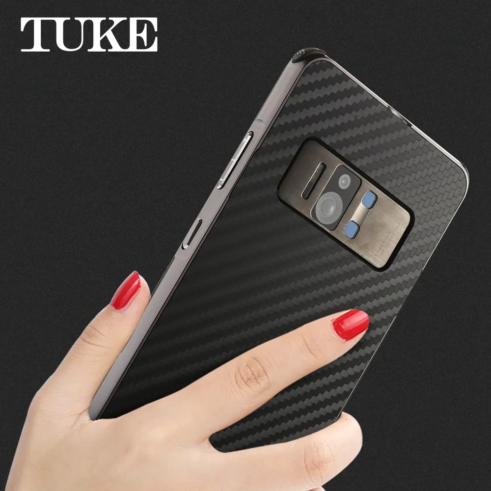 

TUKE For Asus ZS571KL Case Aluminum Metal Frame For Asus Zenfone AR ZS571KL Carbon Fiber Hard Hybird Cover For Asus AR (ZS571KL)