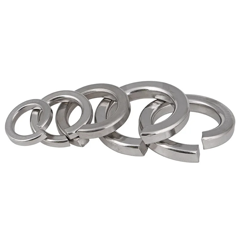 50PCS-M1.6/M2/M2.5/M3/M4/M5/M6/M8 304 Нержавеющая сталь пружинная Подкладка/пружинная шайба облицовка площадка/коврик/настил/Накладка/оплаты