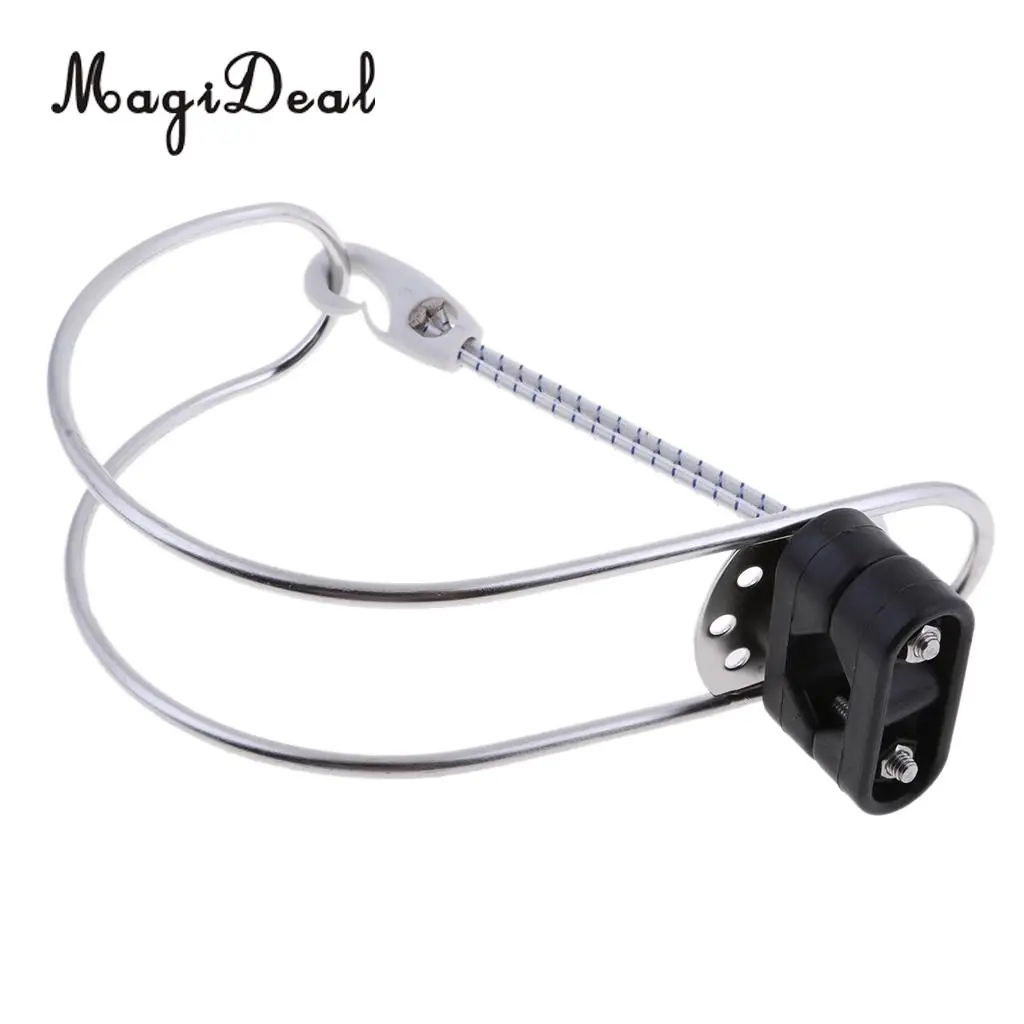 Durable Marine Stainless Steel Horseshoe Bracket Life Buoys Ring Holder Plastic Mount Kayak Canoe Boat Dinghy Yacht Accessories