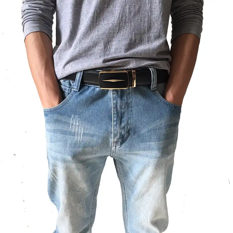 black belt for jeans mens