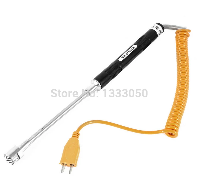 Temp Measurement Tool NR-81532B K Type Handheld Surface Thermocouple Probe screw indexing e k type metal shielded wire m8 thread specification thermocouple temperature sensor