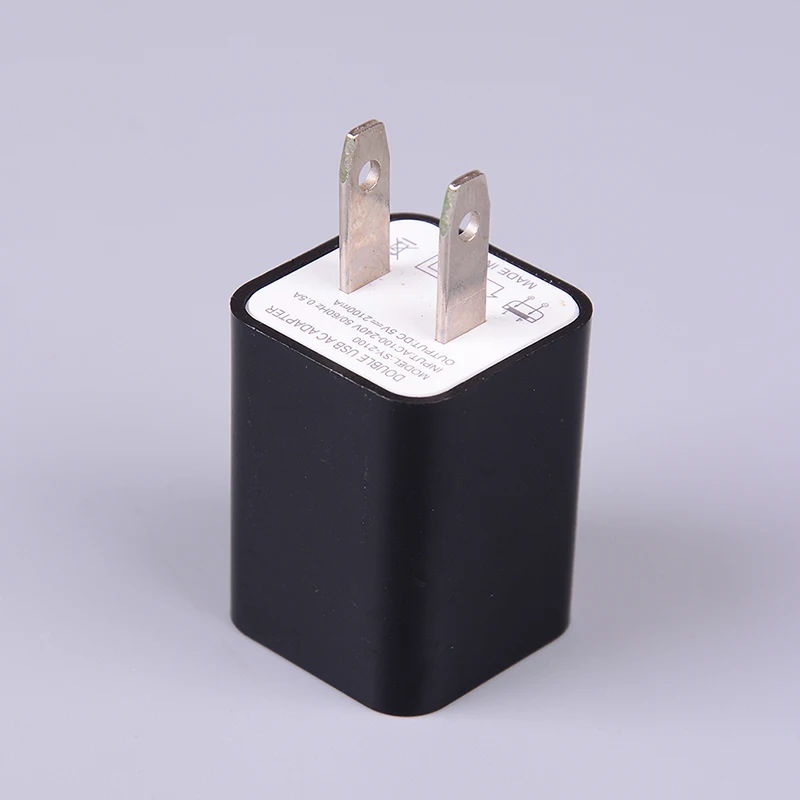 5V 1A Dual 2 порта USB AC настенный адаптер питания для домашнего зарядного устройства