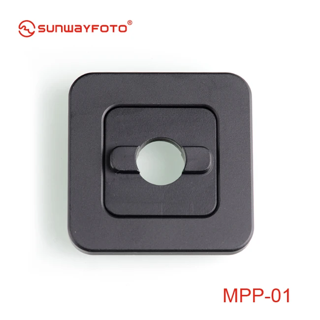 Sunwayfoto MPP-01 Mini-plaпосылка Mate plate для соединения 2 зажимов штатива аксессуары |