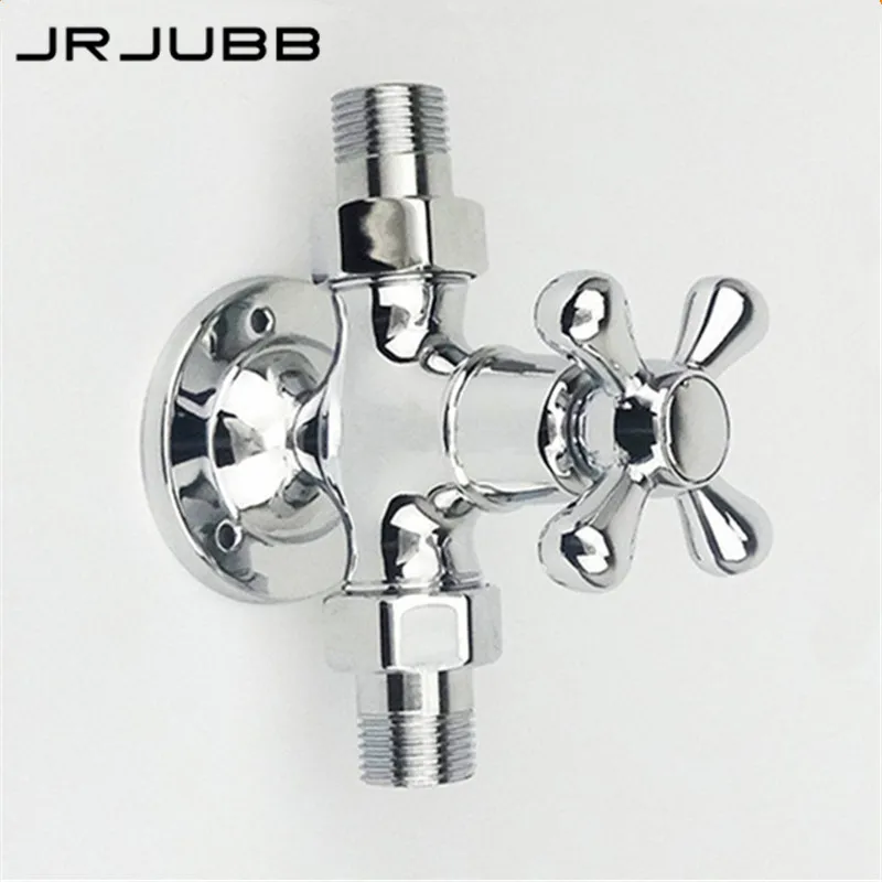 Single Cold Water Exposed Shower Faucet Wall Mounted Mixing Valve