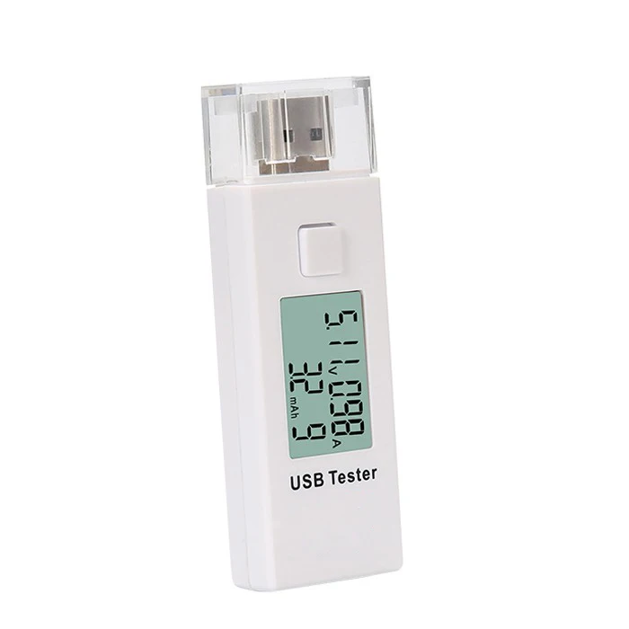 With Backlight DC Voltmeter 3-9V 0-3A 0-9999mAh Digital LCD Display USB Tester Charger Current Voltage Capacity Tester DC Voltm