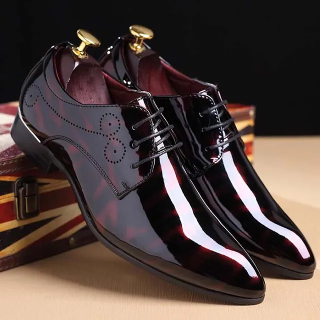 YATNTNPY Plus Big Size Men shoes fashion Dress shoes PU Leather Shoes ...