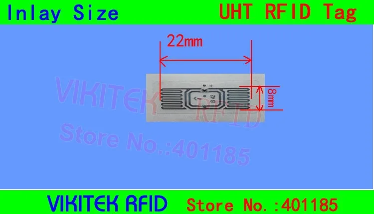 Impinj B42 UHF RFID сухой декор 860-960 МГЦ Monza4 915 М EPC C1G2 ISO18000-6C может быть использован для RFID теги и этикетки