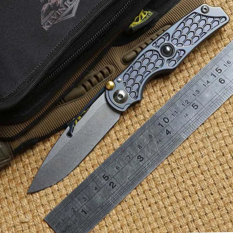 Складной титановый нож KEVIN JOHN M390 с шариковым подшипником тактические походные