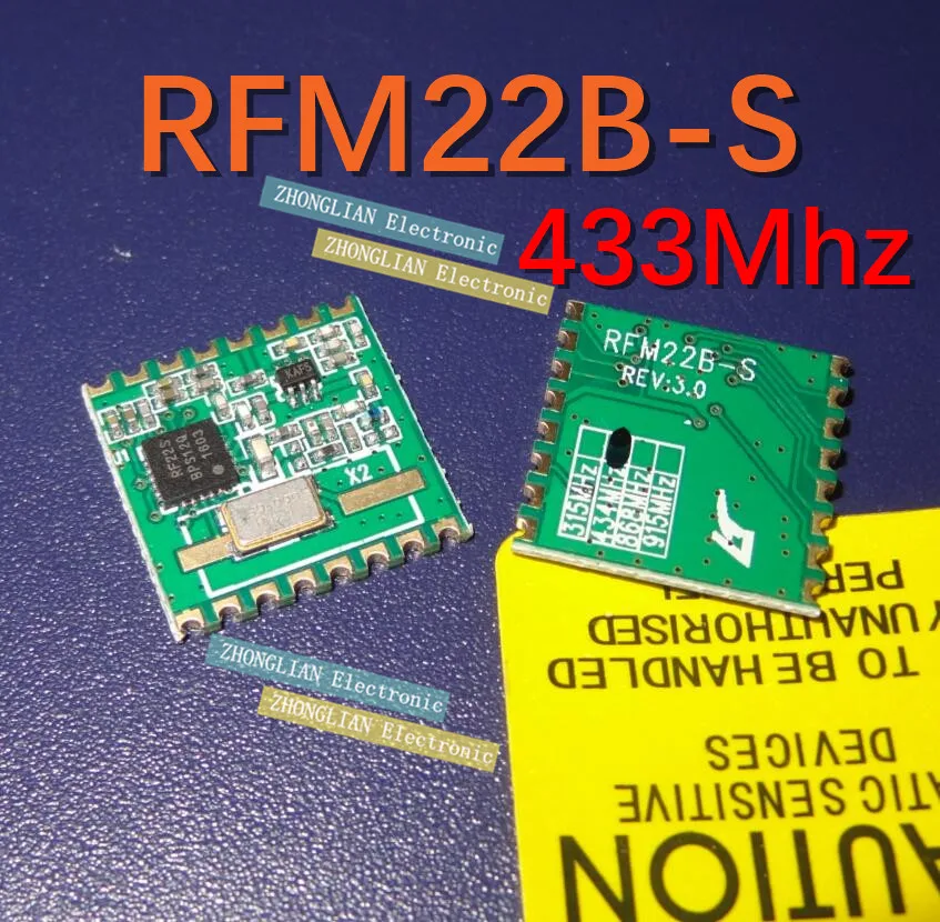 Free Shipping 2PCS RFM22B S RFM22B Radio Data Transceiver Module RFM22B ...