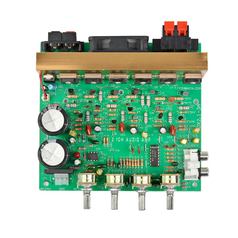 Аудио Усилитель мощности доска 2,1 канал 240 Вт сабвуфер высокой мощности усилитель доска усилитель двойной Ac18-24V домашний кинотеатр