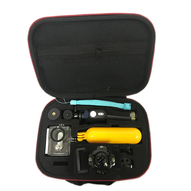

For Xiaomi Yi Accessories Set Original Quality Bag Case Bluetooth Selfie Monopod Camera Bluetooth Remote For Xiao yi Xiaomi Yi