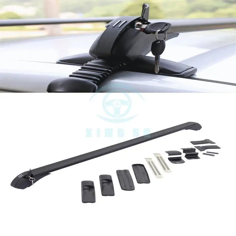 

ReFit For Nissan Teana 2008-16 Black With hook Cross Bar Roof Cargo Luggage Rack