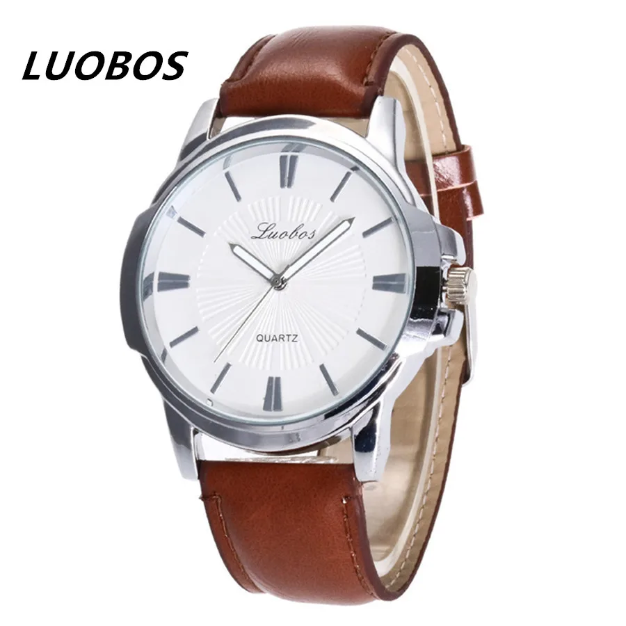 

Luxury Brand Simple Quartz Watch Men Fashion Sport Leather Wristwatch Mens Water Resistant Military Watches relogio masculino