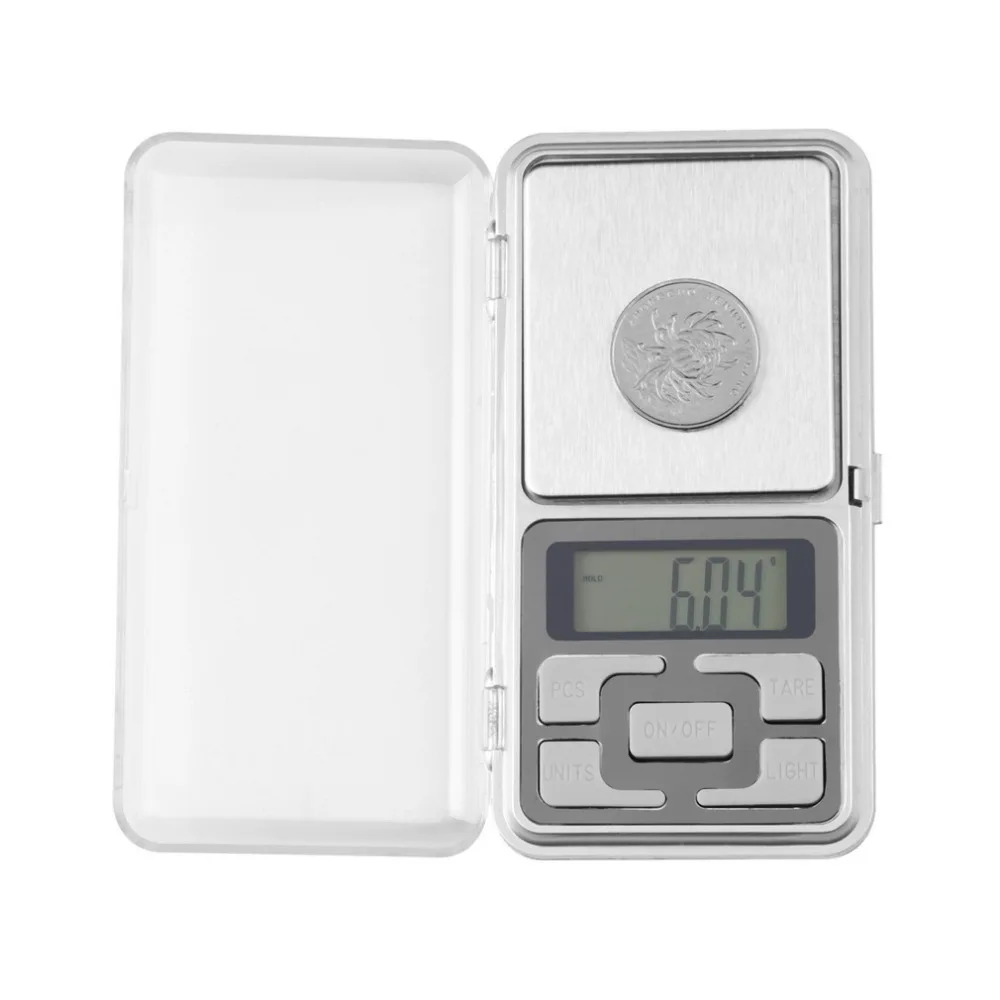 0.01g-200//500g Digital Balance Kitchen Jewelry Food Gold Gram Herb Scale Weight
