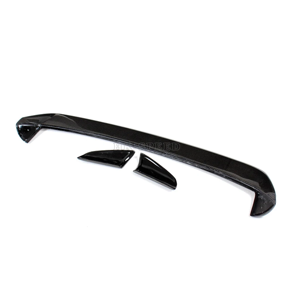  Carbon Fiber Replacement Rear Spoiler Wing Boot Lips Fit For VW GOLF 5 V MK5 GTI R32 Only 2006-2009