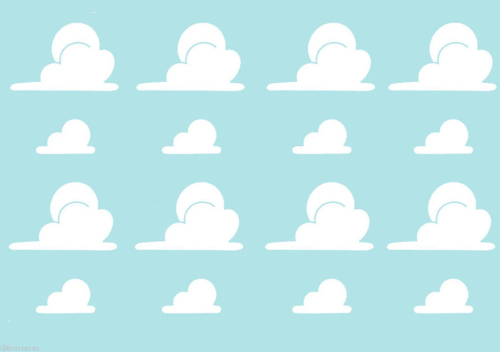 Grande Nuovo Disegno Nuvole Di Andy Camera Da Letto Autoadesivo Della Parete Della Decorazione Per La Camera Dei Bambini Stickers Murali Bambino White Cloud Colore Personalizzato 69 Wall Sticker Decor Decoration For Kids Roomsticker