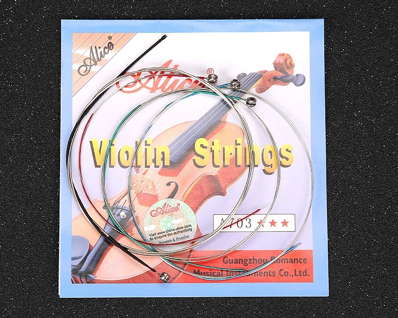 

40 Sets Violin Strings E A D G for Violino 4/4 Strings A703 Alice Strings Violin Accessories