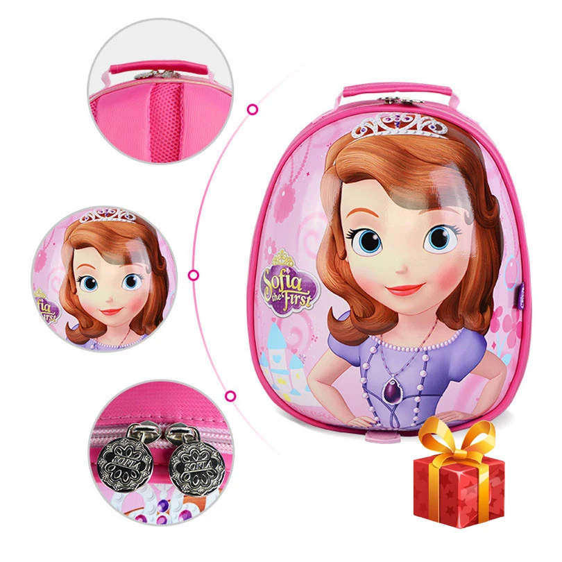 

Disney 2019 Sophia Princess Children Backpacks kindergarten Schoolbag Kids Backpack Children School Bags Girls Backpacks A025
