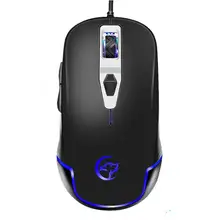 YWYT USB Проводная оптика мышь для ноутбука 3200 dpi Регулируемая эргономичная, игровая мышь с тремя цветами дыхания света