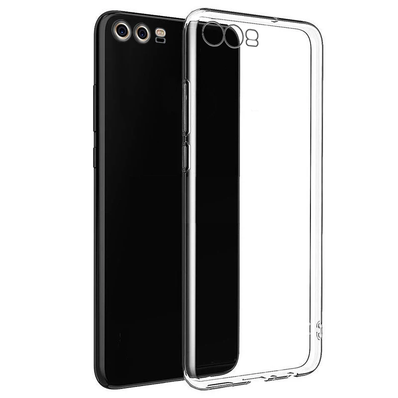 Подходит для HUAWEI Honor 9 пластиковый силиконовый гелевый Ультратонкий Прозрачный