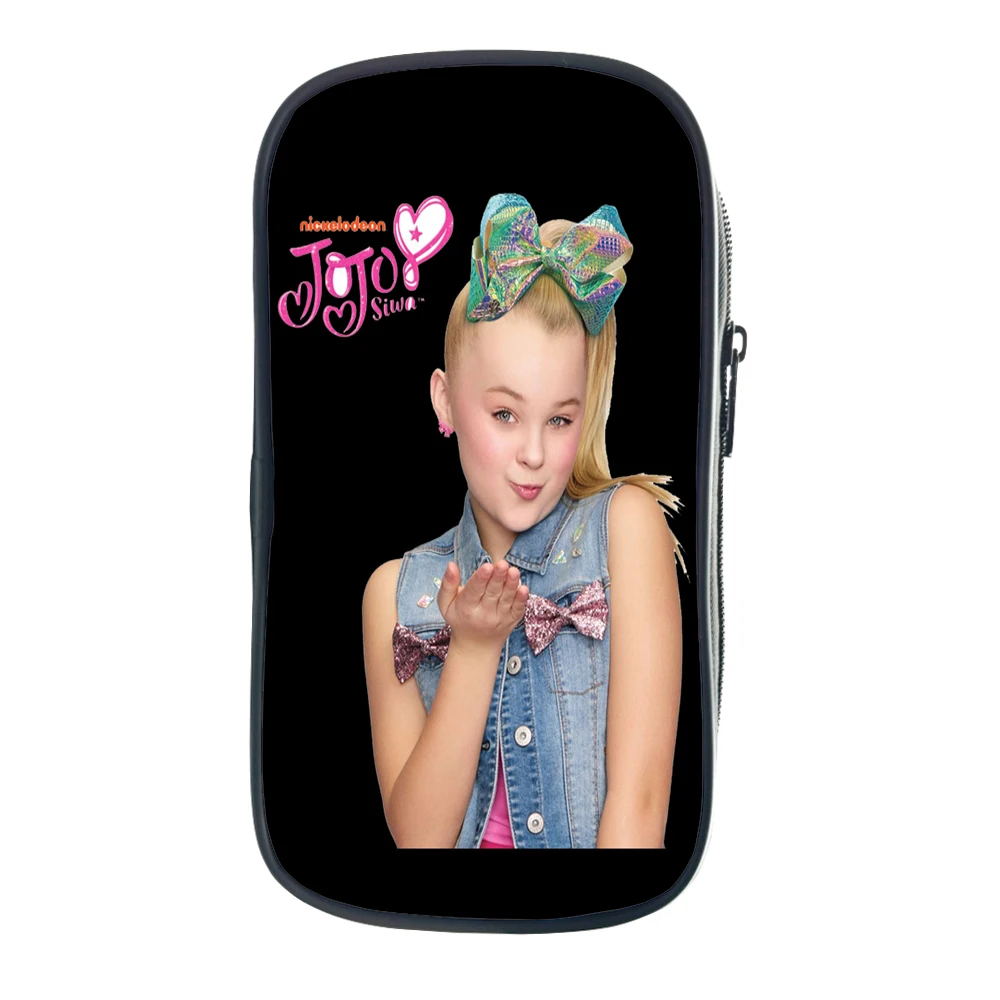 Милый пенал Jojo Siwa для детей мальчиков девочек студентов сумки модные новые