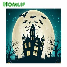 5d diy заказной набор для картин из алмазов eigen foto дом с привидениями полный квадратный стежок Алмазная вышивка мозаика