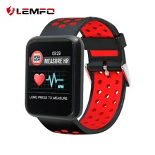 LEMFO Smart Watch Color Screen Fitness Bracelet Blood Pressure IP67 Waterproof Activity Tracker Smartwatch Multi Sport Mode