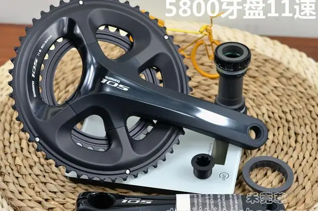 Shimano 105 10spd crankset shimano 105 FC 5800 Crankset 2*11s road Bicycle Bike front chainwheel