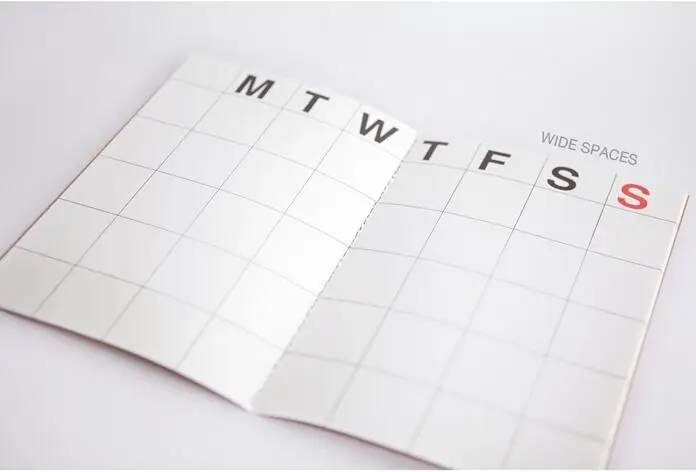 medium monthly planner notebook 36 pages 16months plan 15 21cm