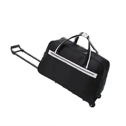 Бизнес чемодан тележка путешествия чехол унисекс большой ёмкость Оксфорд путешествия интернат ручная сумка чемодан на колесиках