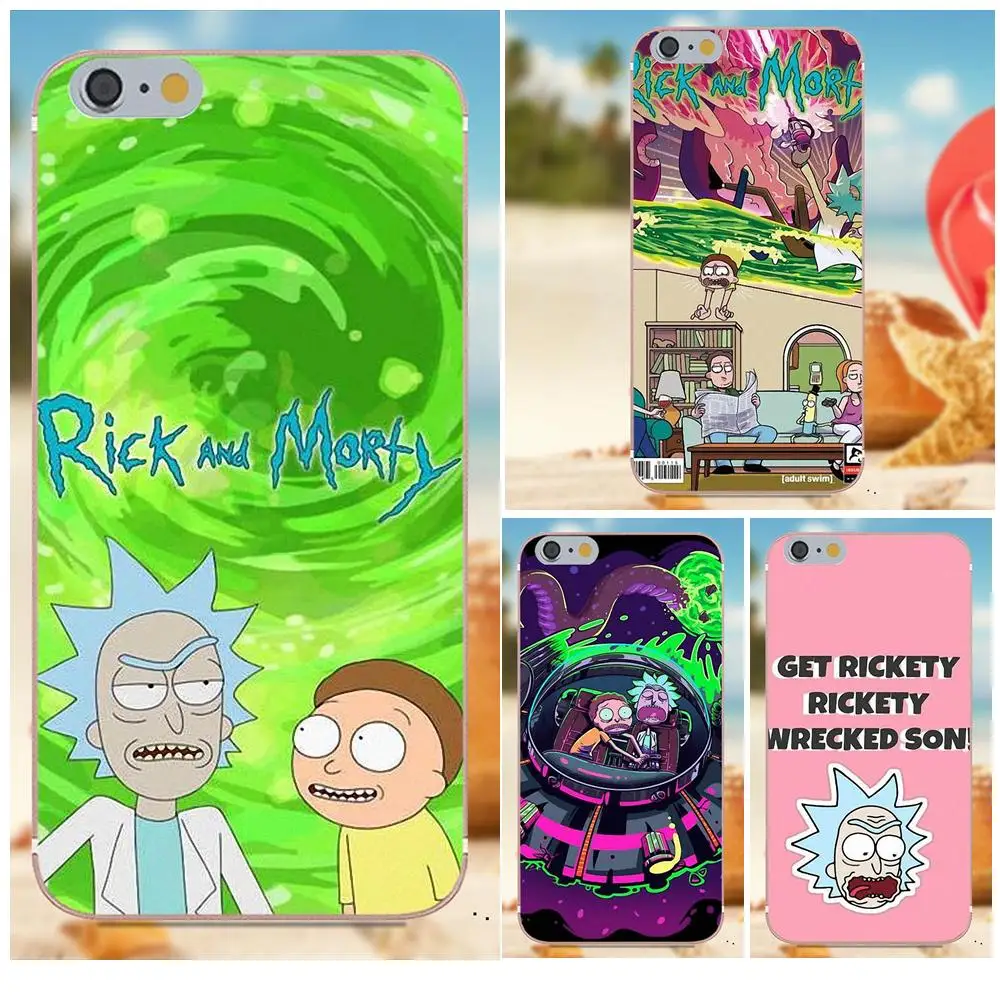 

Soft Rubber Shell Phone Case For Xiaomi Redmi 5 4A 3 3S Pro Mi4 Mi4i Mi5 Mi5S Mi Max Mix 2 Note 3 4 Plus Rick And Morty Season