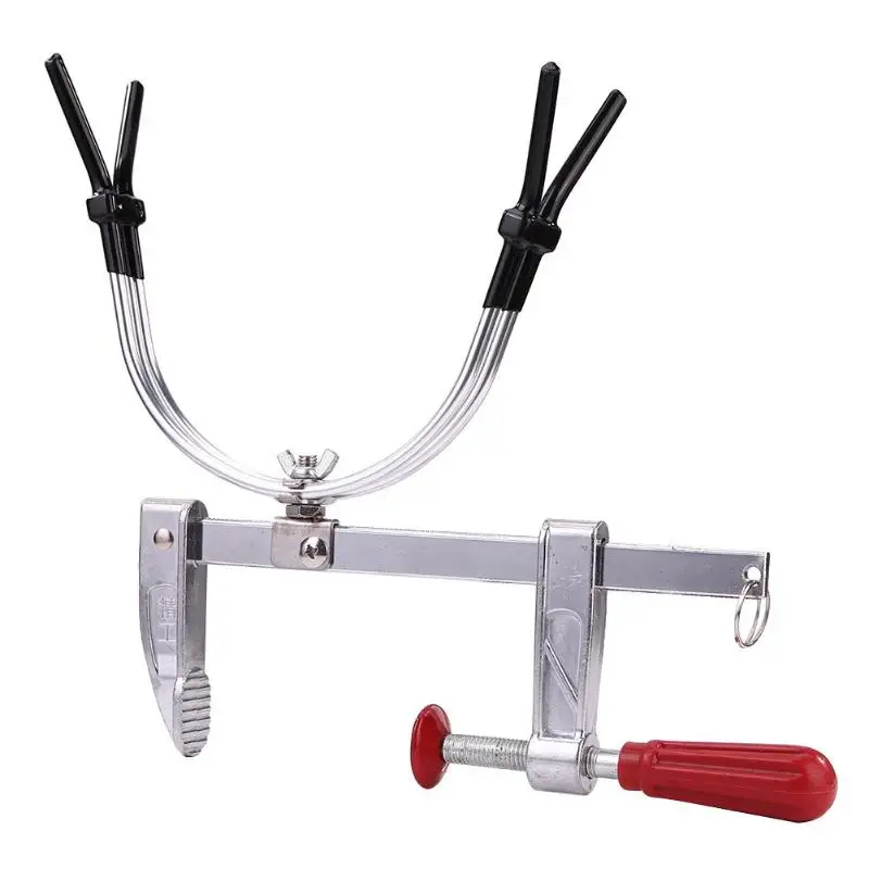 

New Multifunction Aluminium Alloy Raft Boat Fishing Rod Pole Bracket Clamp Stander Holder 300x250x20mm/11.81x9.84x0.79''