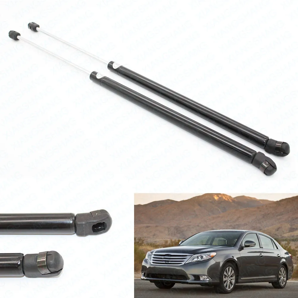  2pcs Bonnet Hood Auto Gas Spring Lift Supports Fits for Toyota Avalon Sedan 2005-2008 2009 2010 201