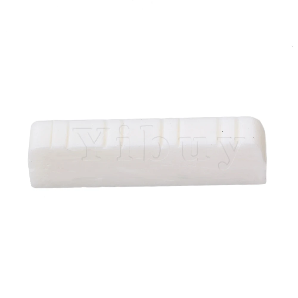 Yibuy 3 X BONE MANDOLIN UPPER NUTS FOR GUITAR MAKER 28x5x7mm | Спорт и развлечения