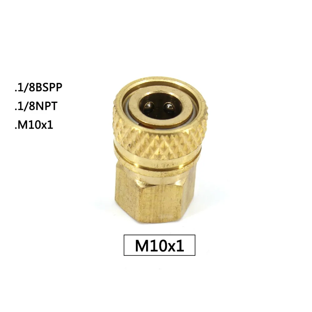PCP Airforce Пейнтбол пневматический M10x1 1/8 BSPP 1/8npt женский быстроразъемный воздушный