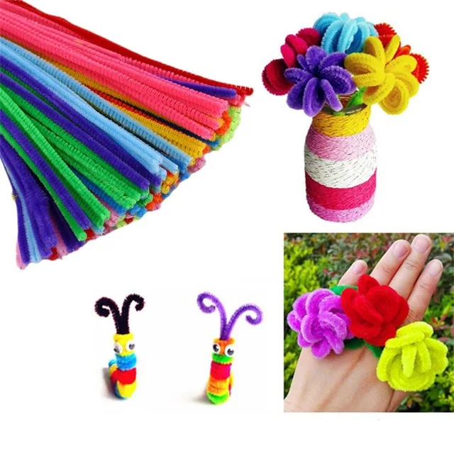 New-Hot-100pcs-DIY-Handmade-Educational-Shilly-Stick-Plush-Materials-Toys-For-Children.jpg_640x640