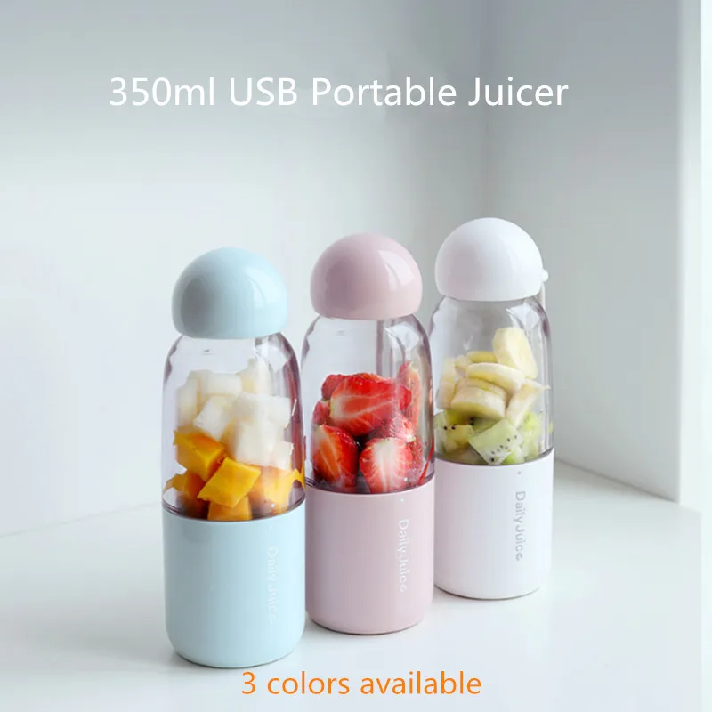 

350ml Portable Electric USB Juicer Cup Rechargeable Orange Citrus Lemon Fruit Juicer Blender Juice Smoothie Maker