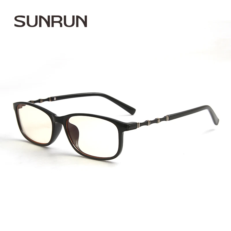 SUNRUN Women Eyewear Frame Anti Blue Rays Vintage Men Computer Goggles