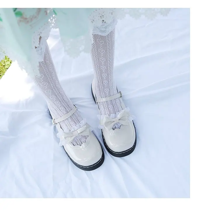 Туфли в стиле «Лолита» в Корейском стиле обувь индивидуальный подход, С симпатичным бантом галстук-бабочка для костюмированной вечеринки Женская обувь в винтажном стиле; ulzzang обувь Zapatilla mujer Лолита спортивная