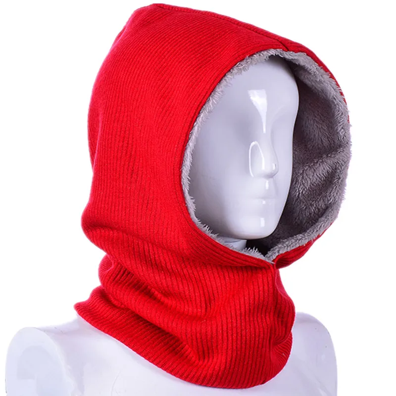 Зимние женские и мужские вязаные шапки бини шарф для мальчиков Skullies Beanies Зимние плюшевые шапки для мужчин и женщин шапки Gorras Bonnet маски шапки