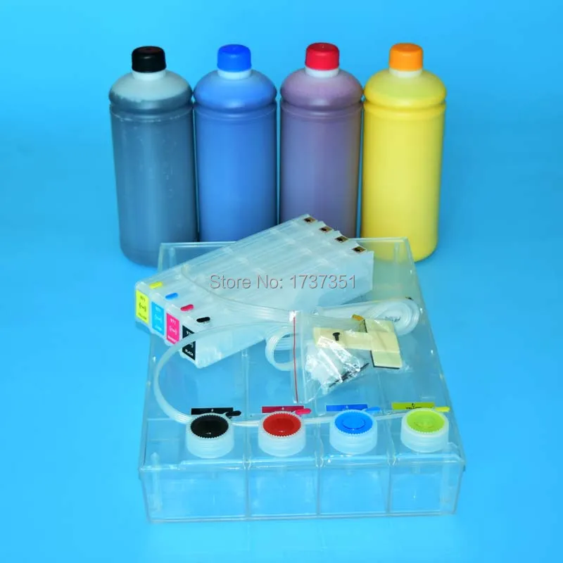 HP980 continuous ink supply system with pigment ink for HP Officejet
