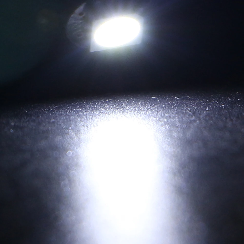 500 шт. BA9S 5050 1 SMD Светодиодная лампа с can-шиной ошибок интерьер автомобиля лампа для чтения клиновидные боковые лампы AC/DC 12 V бесполярности