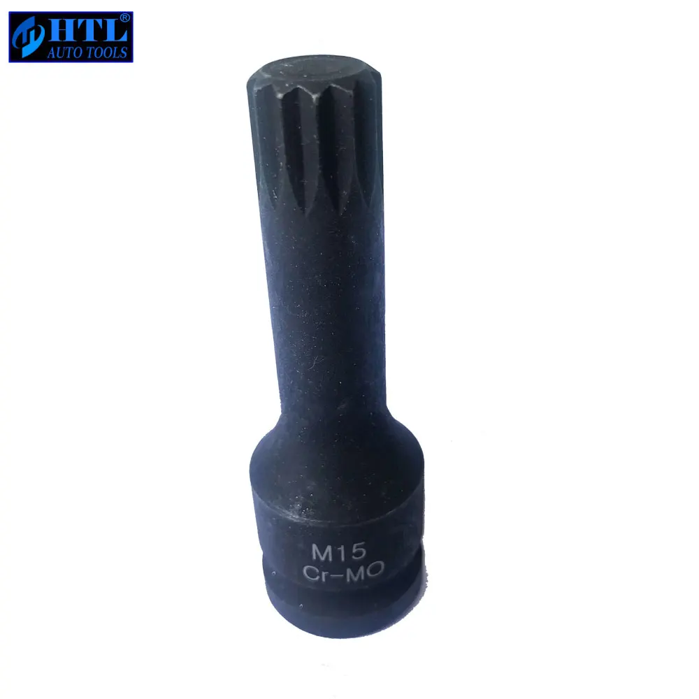 1 шт.) 1/" DR. Impact Spline Набор торцевых головок M13 M14 M15 M16 M18 длина 78 мм